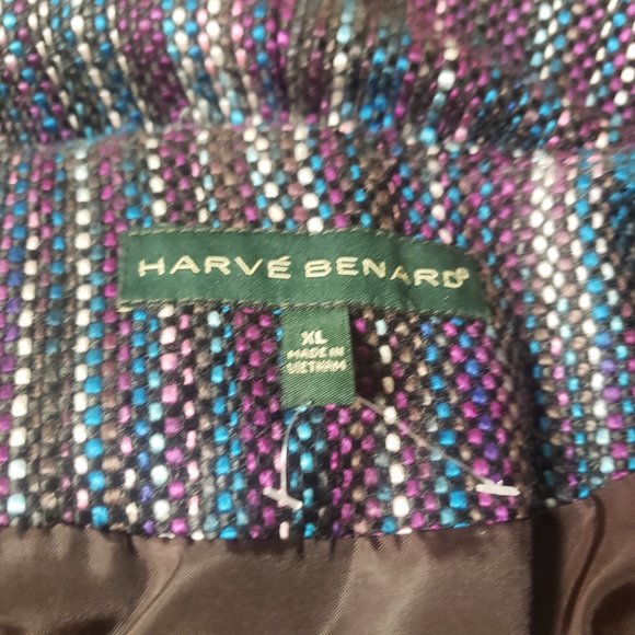 Harve Bernard Women's sz X-Large Multicolor Jacket - Gently Used - Picture 4 of 8